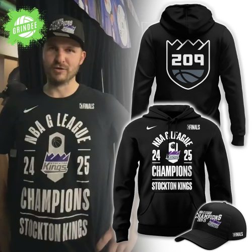 Stockton Kings G League Champions 2025 Combo Hoodie