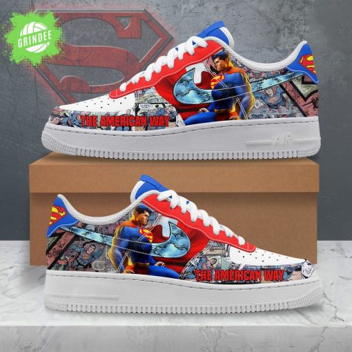 Superman “The American Way” AF1 Sneakers
