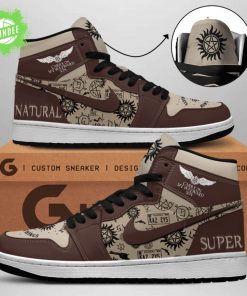 Supernatural Custom Air Jordan Sneakers – Carry On My Wayward Son Hunter Shoes