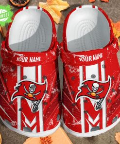 Tampa Bay Buccaneers Custom Name Clogs Shoes Gift for Fans
