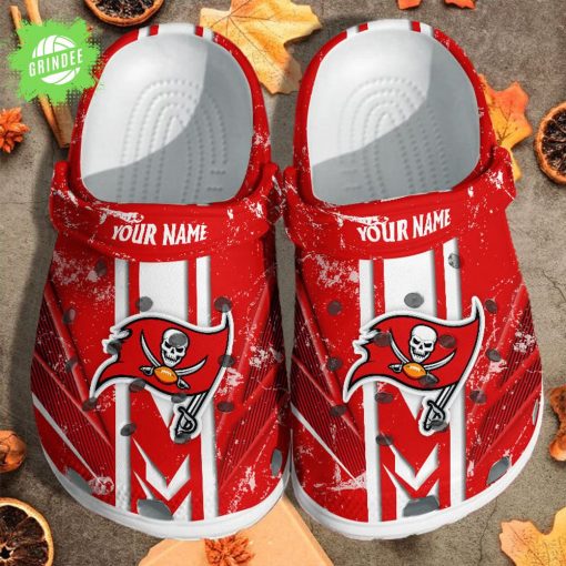 Tampa Bay Buccaneers Custom Name Clogs Shoes Gift for Fans