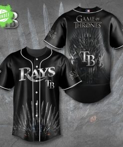 Tampa Bay Rays Game of Thrones Baseball Jersey House Rays