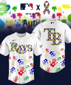 Tampa Bay Rays MLB Autism Awareness Special Edition 2025 Baseball Jersey