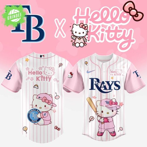 Tampa Bay Rays x Hello Kitty Night 2025 Baseball Jersey Limited Edition