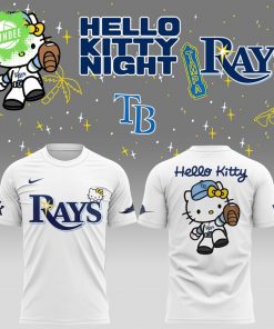 Tampa Bay Rays x Hello Kitty White T-Shirt 2025