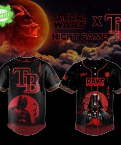Tampa Bay Rays x Star Wars Baseball Jersey – Night Game Limited Edition 2025