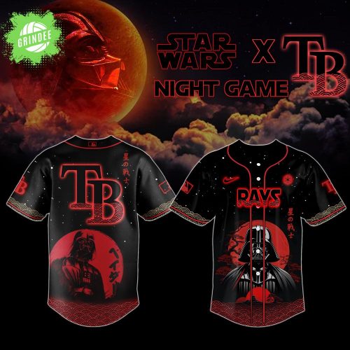 Tampa Bay Rays x Star Wars Baseball Jersey – Night Game Limited Edition 2025
