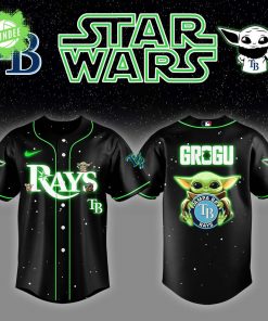 Tampa Bay Rays x Star Wars Grogu Night Jersey – Baby Yoda MLB Crossover Edition