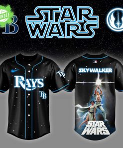 Tampa Bay Rays x Star Wars Luke Skywalker Night Jersey – Jedi Baseball Edition