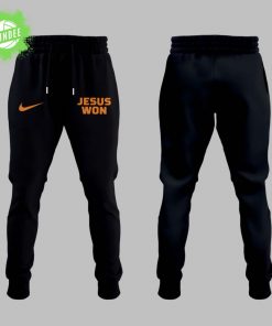 Tennessee Baseball JESUS WON Black Hoodie