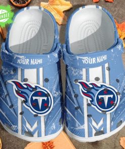 Tennessee Titans Custom Name Clogs Shoes Gift for Fans