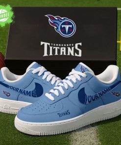 Tennessee Titans NFL Personalized AForce1 Sneakers Gift