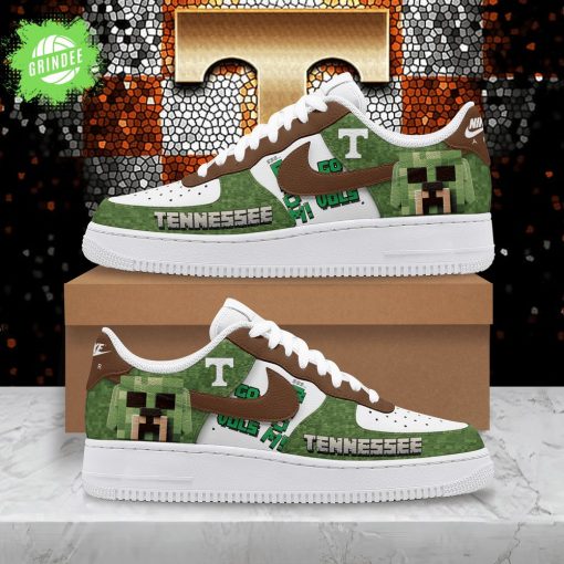Tennessee Volunteers x Minecraft Premium AF1 Shoes
