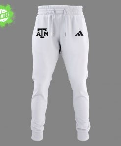 Texas A&M Aggies “JESUS WON” White T-Shirt – Gospel Athlete Edition