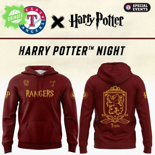 Texas Rangers Harry Potter Night 2025 Hoodie – Special Edition