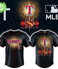 Texas Rangers x Jesus Saves 2025 Combo Jersey
