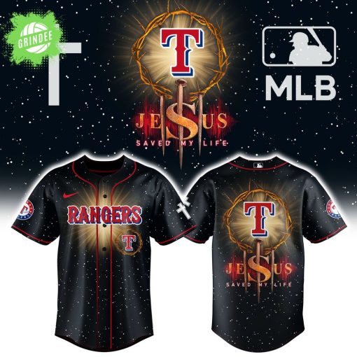 Texas Rangers x Jesus Saves 2025 Combo Jersey