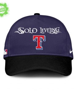 Texas Rangers x Solo Leveling Exclusive Cap – Anime x MLB Collaboration