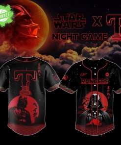 Texas Rangers x Star Wars Baseball Jersey – Night Game Limited Edition 2025