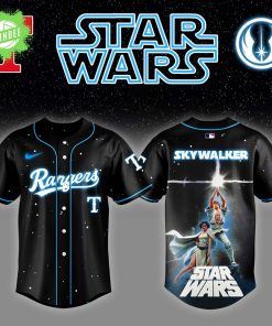 Texas Rangers x Star Wars Luke Skywalker Night Jersey – Jedi Baseball Night Edition