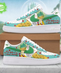 The Wizard of Oz Inspired Air Force 1 No Place Like Home Custom Sneakers