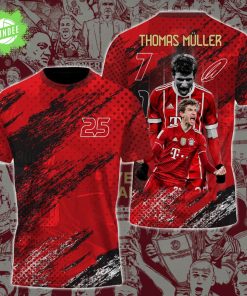 Thomas Müller 3D Player Tribute T-Shirt