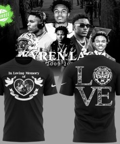 Tigers Football RIP Lacy Black T-Shirt – Limited Tribute Tee
