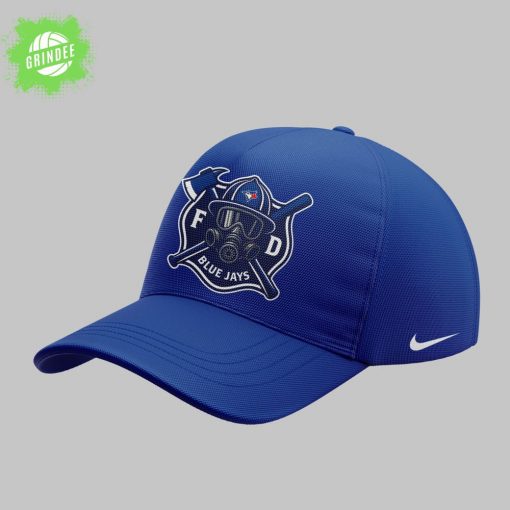 Toronto Blue Jays Firefighter Appreciation Night 2025 Blue Hoodie