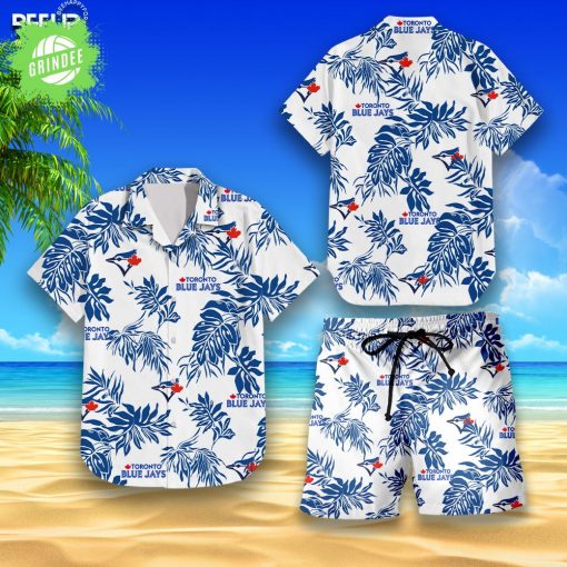 Toronto Blue Jays Hawaiian Shirt & Shorts Set