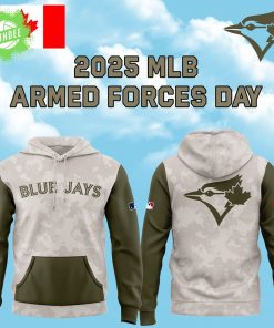Toronto Blue Jays MLB Armed Forces Day 2025 Hoodie