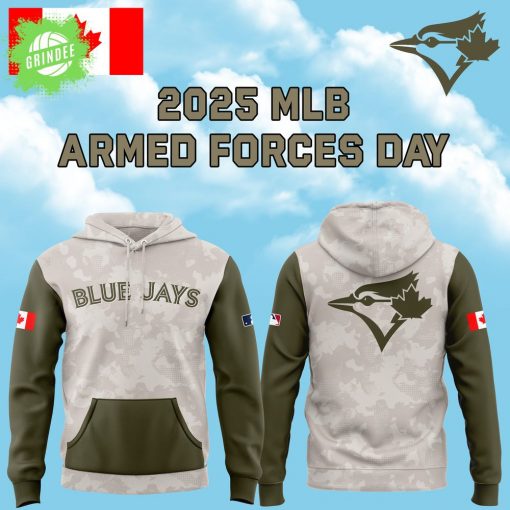 Toronto Blue Jays MLB Armed Forces Day 2025 Hoodie