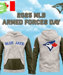 Toronto Blue Jays MLB Armed Forces Day 2025 Hoodie – Special Design