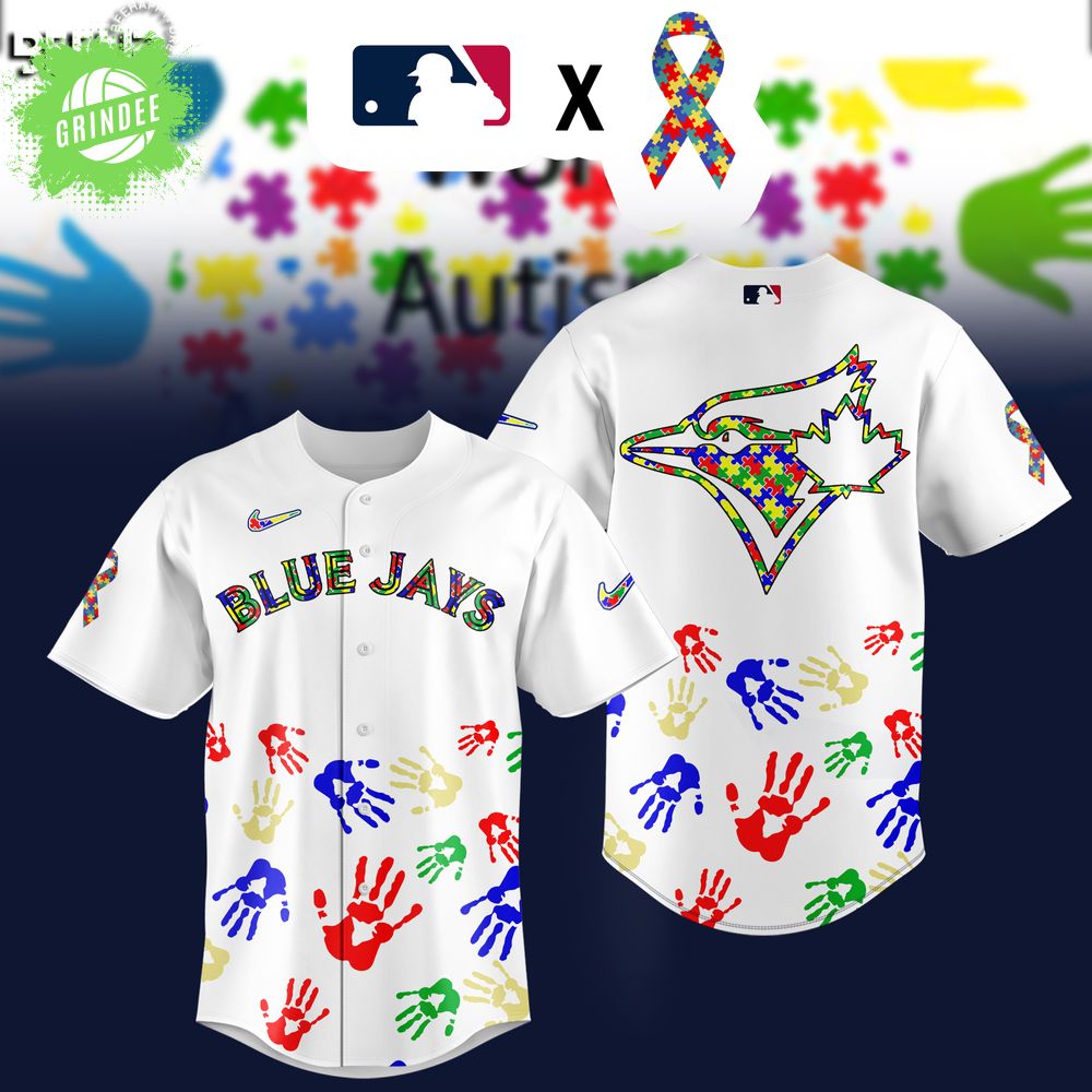 Toronto Blue Jays MLB Autism Awareness Special Edition 2025 Baseball Jersey Toronto Blue Jays MLB Autism Awareness Special Edition 2025 Baseball Jersey