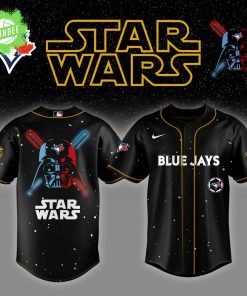 Toronto Blue Jays MLB x Star Wars Baseball Jersey Editions Limited 2025 – Sci-Fi Baseball Fans Gear
