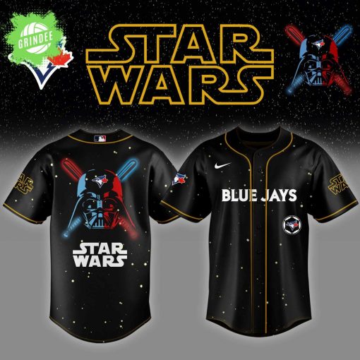 Toronto Blue Jays MLB x Star Wars Baseball Jersey Editions Limited 2025 – Sci-Fi Baseball Fans Gear