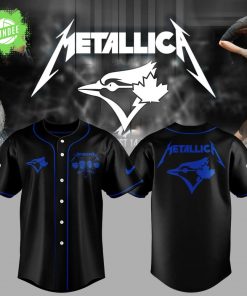 Toronto Blue Jays Metallica Night Baseball Jersey