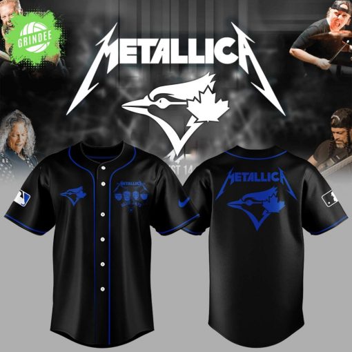 Toronto Blue Jays Metallica Night Baseball Jersey