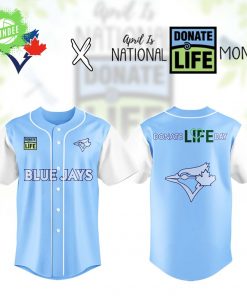 Toronto Blue Jays x Donate Life Month Baseball Jersey – MLB Limited Drop