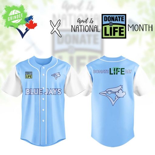 Toronto Blue Jays x Donate Life Month Baseball Jersey – MLB Limited Drop