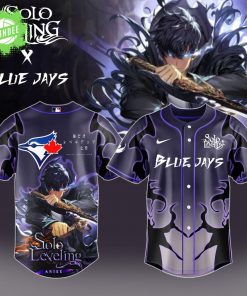 Toronto Blue Jays x Solo Leveling Exclusive Baseball Jersey – Anime x Baseball Special Edition