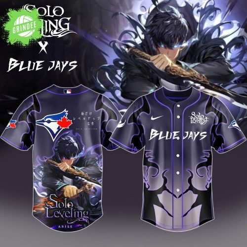Toronto Blue Jays x Solo Leveling Exclusive Baseball Jersey – Anime x Baseball Special Edition