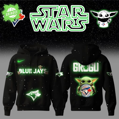 Toronto Blue Jays x Star Wars Baby Yoda Hoodie – Game Night Fan Edition