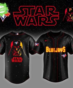 Toronto Blue Jays x Star Wars Night Baseball Jersey Editions Limited – Intergalactic Crossover Jersey