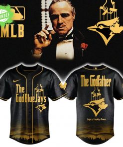 Toronto Blue Jays x The Godfather Gold Baseball Jersey Combo