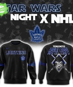Toronto Maple Leafs x Star Wars Heritage Night 2025 Sweatshirt – Hockey x Sci-Fi Special Edition