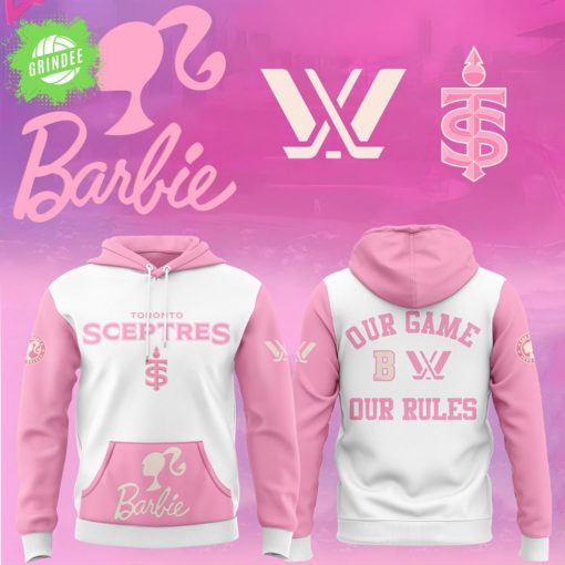 Toronto Sceptres PWHL x Barbie Limited Edition 2025 Hoodie – Special Edition Women’s Hockey Merch