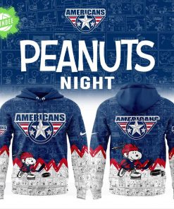 Tri-City Americans 75th Anniversary Peanuts Hoodie