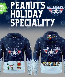 Tri-City Americans Peanuts & Snoopy Navy Nike Hoodie