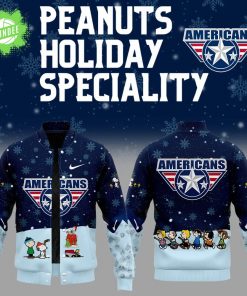 Tri-City Americans Peanuts & Snoopy Navy Nike Jacket