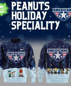 Tri-City Americans Peanuts & Snoopy Navy Nike Sweatshirt
